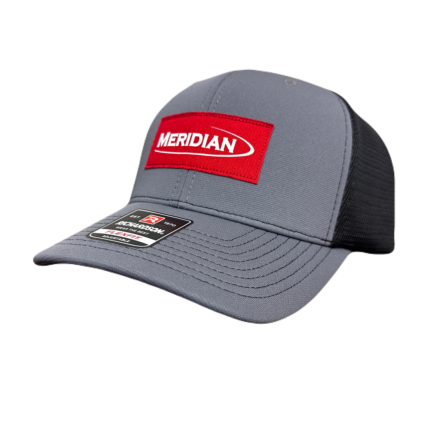 Meridian Red Patch Trucker Hat