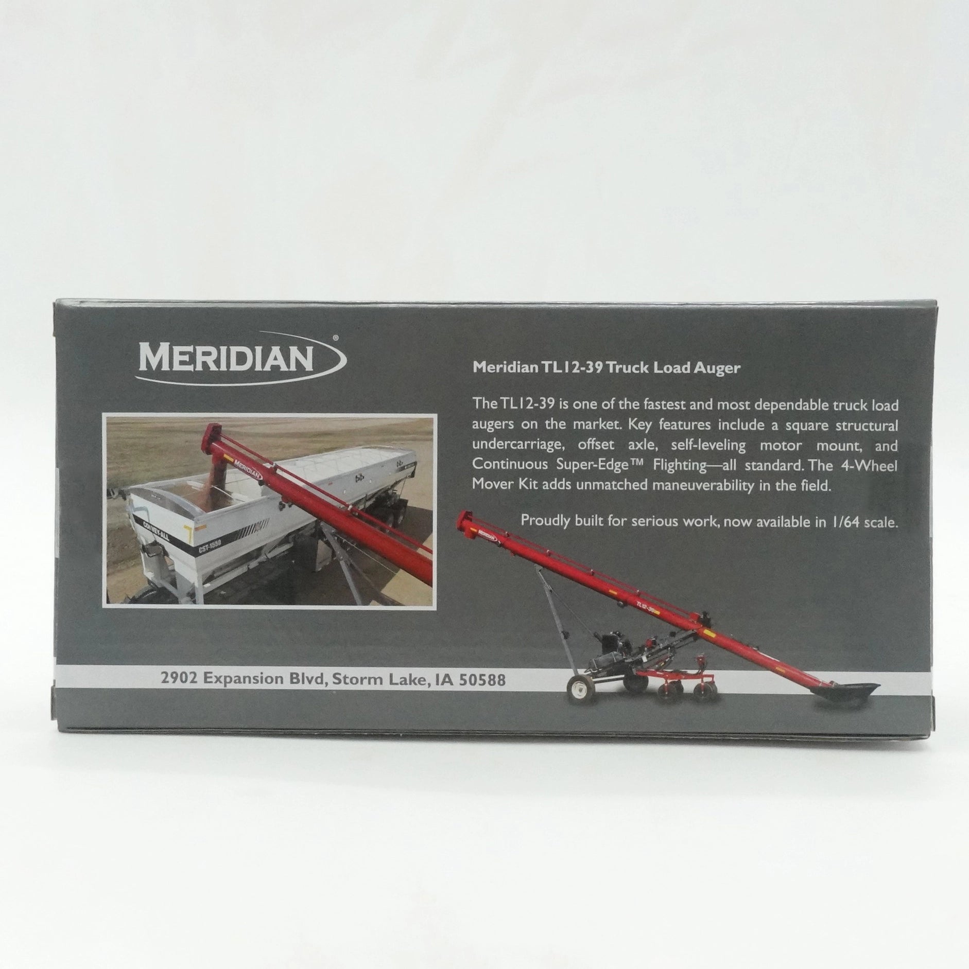 1:64 Die-Cast Replica Meridian TL-12-39 Truck Load Auger