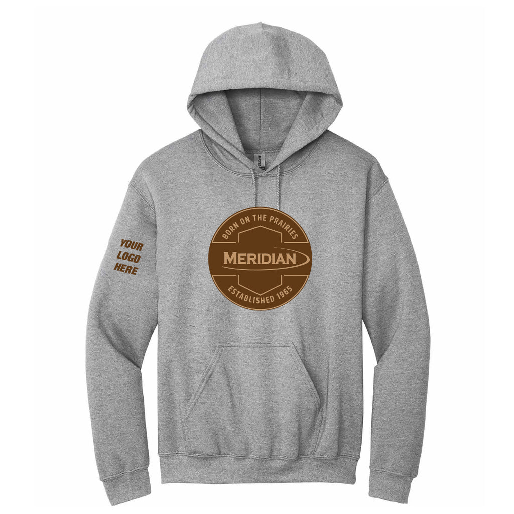 Born on the Prairies Unisex Pullover Hoodie - Dealer
