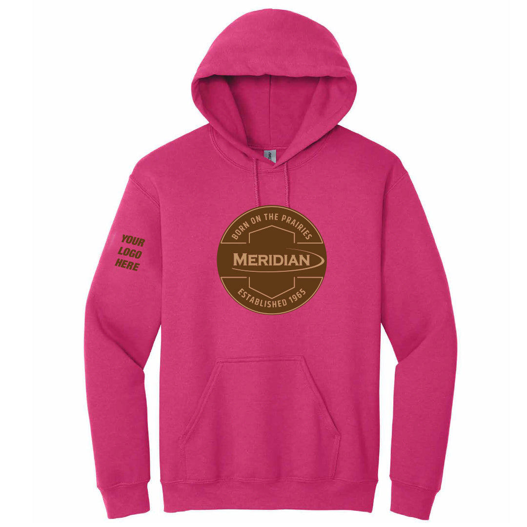Born on the Prairies Unisex Pullover Hoodie - Dealer