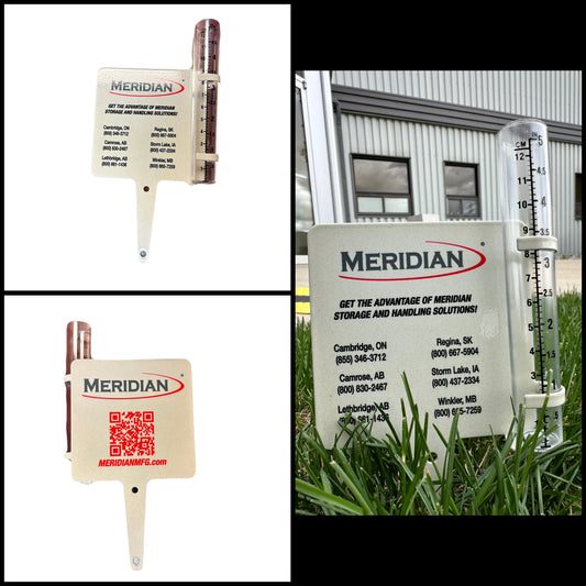 Meridian Metal Rain Gauge - 10 Pack