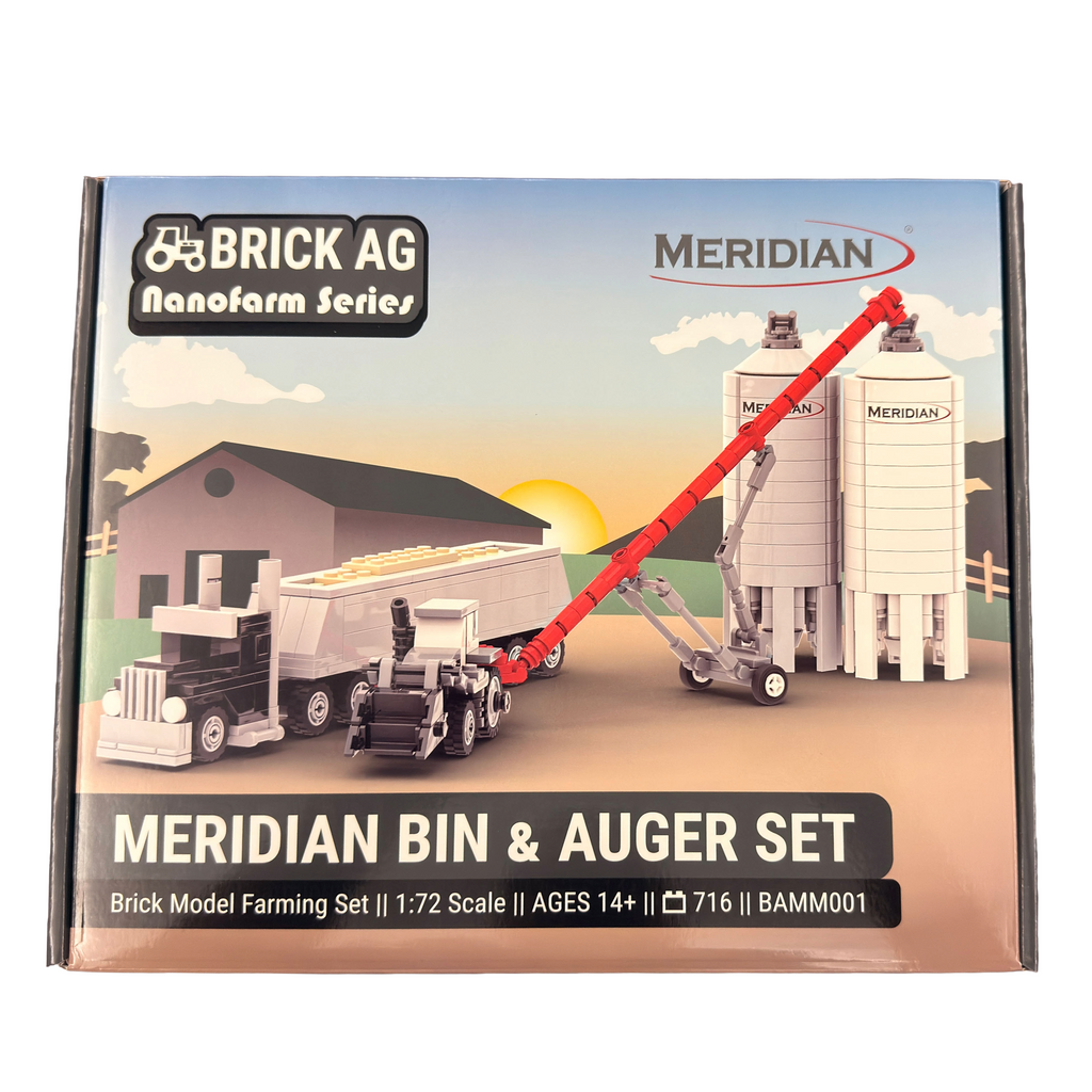 Brick Ag Meridian Bin & Auger Set