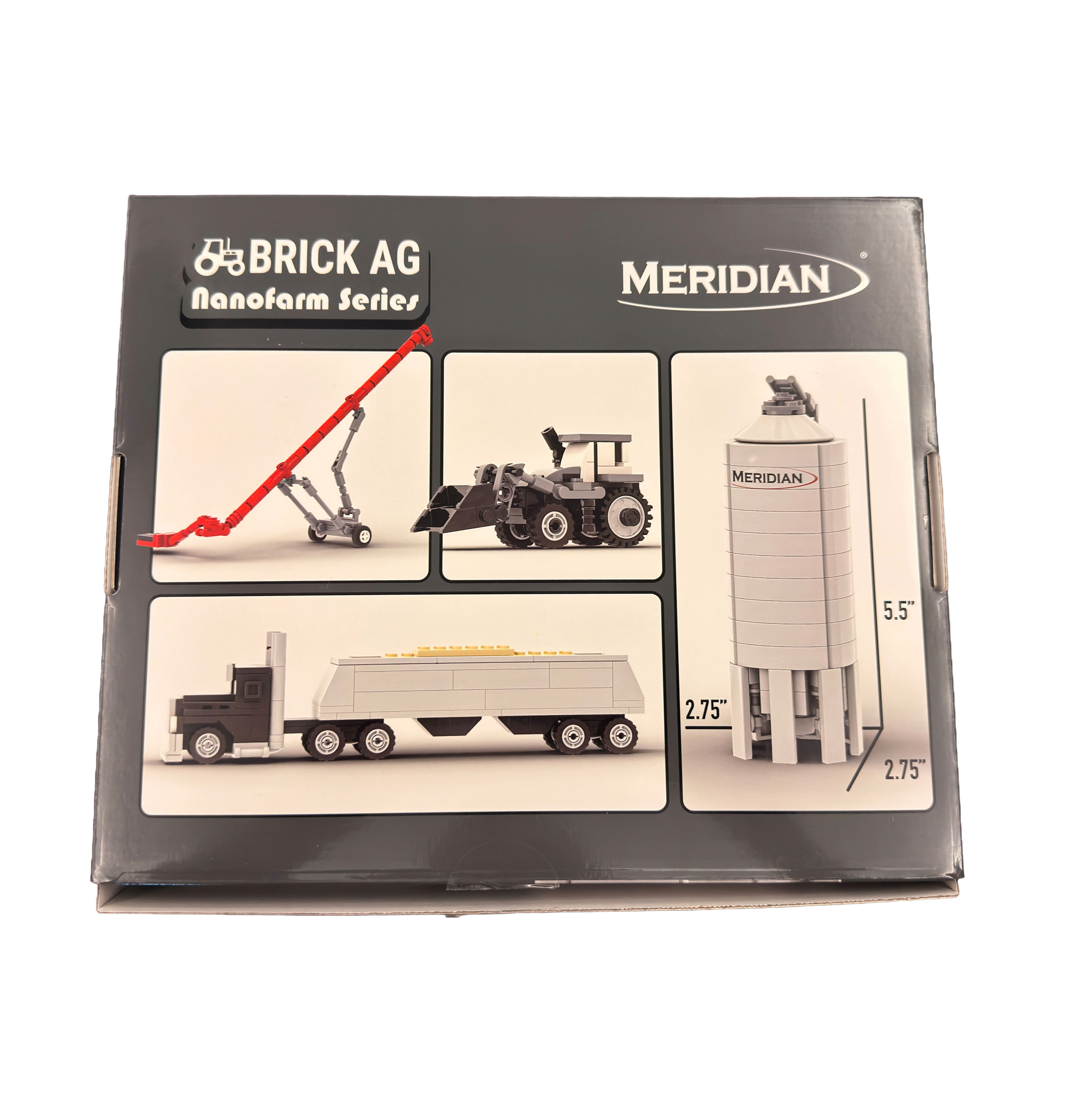 Brick Ag Meridian Bin & Auger Set