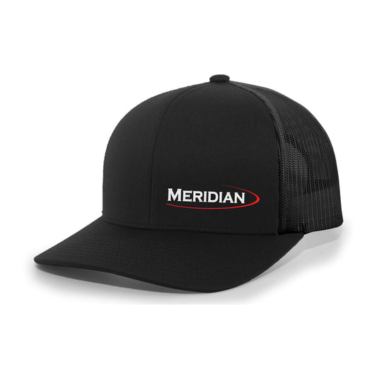 Meridian Black Trucker Hat