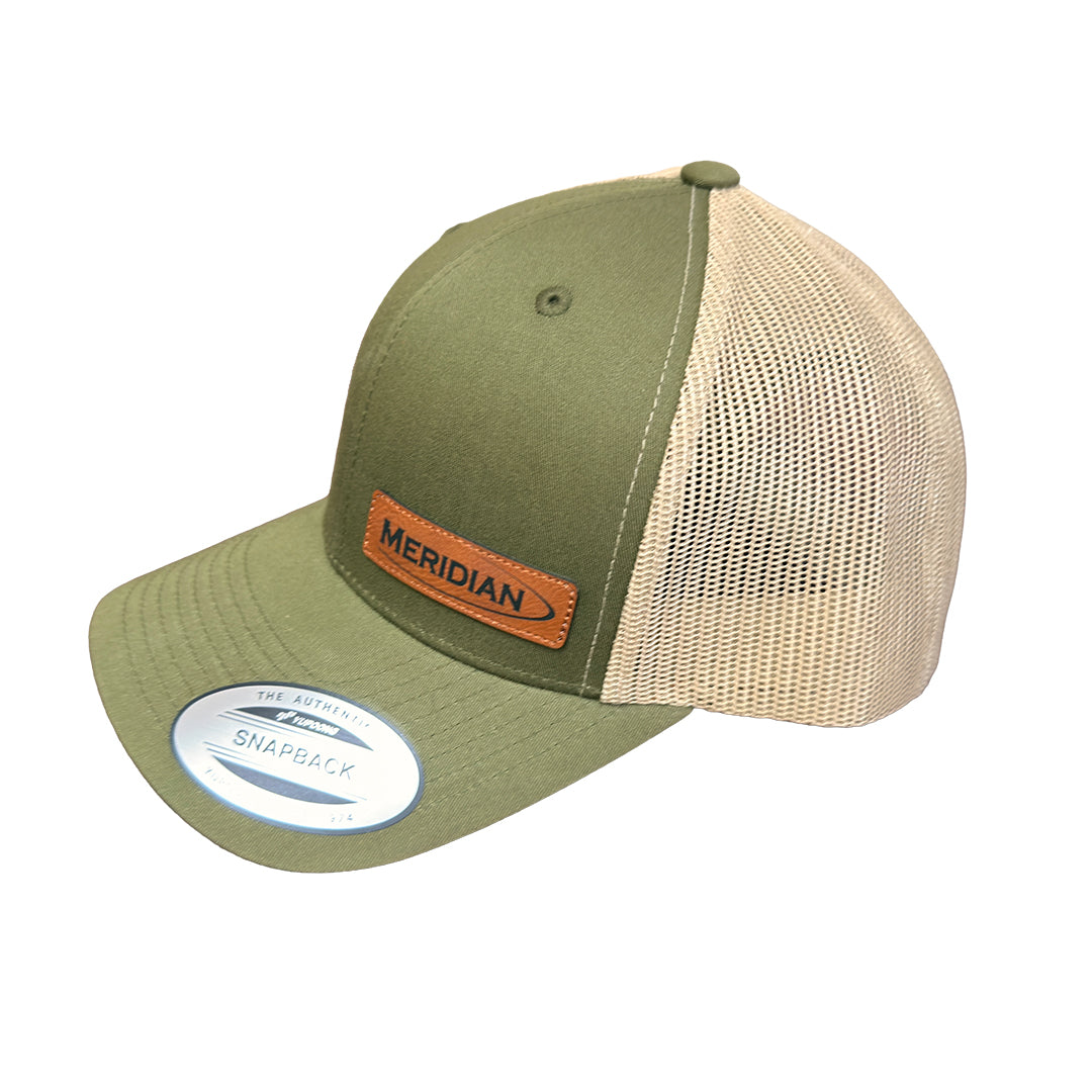 **NEW** YP Classics Meridian Leather Patch Snapback - Fall Buying Program