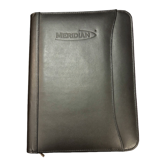 Millennium Leather Zippered Padfolio