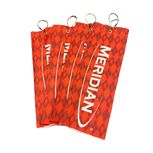 Meridian SmoothWall Argyle Microfiber Dri-Lite Terry Golf Towel